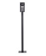 Intercom Gooseneck Post - single mount - for 2N Force and Safety